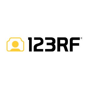 123RF logo