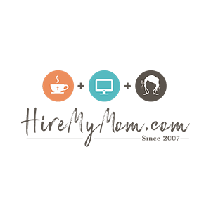 Hire My Mom logo