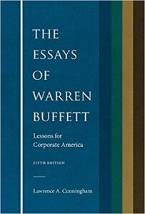 The Essays of Warren Buffett book cover