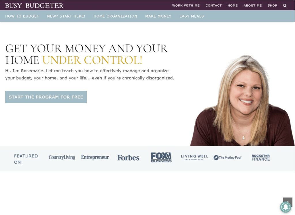 Busy Budgeter