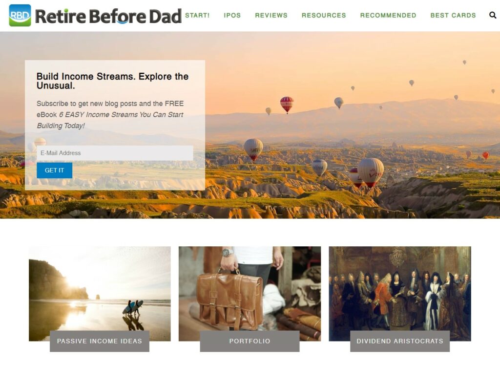 Retire Before Dad