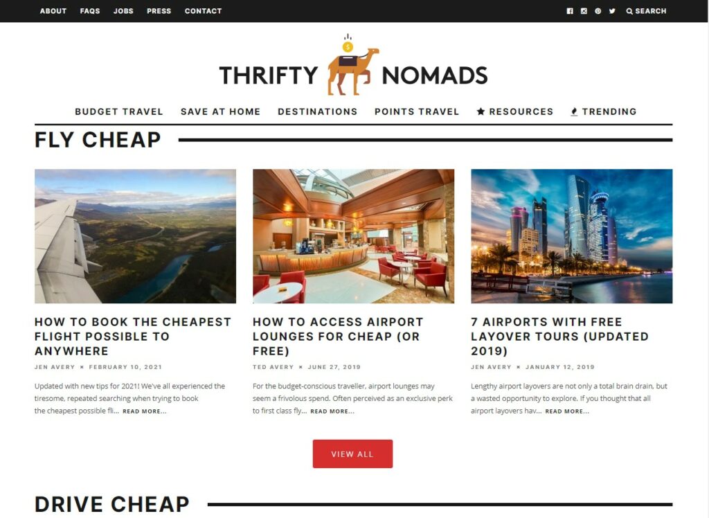 Thrifty Nomads