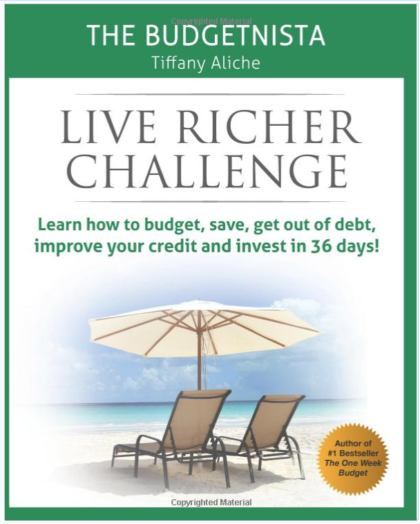 The Budgenista Live Richer Challenge