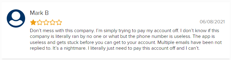 BBB customer review of Grain