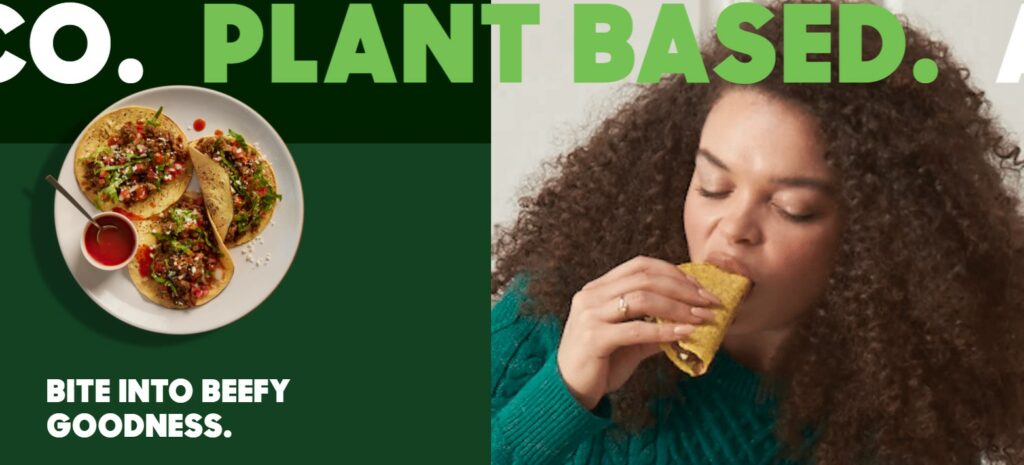 Beyond Meat home page