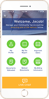 Community Tax Relief account