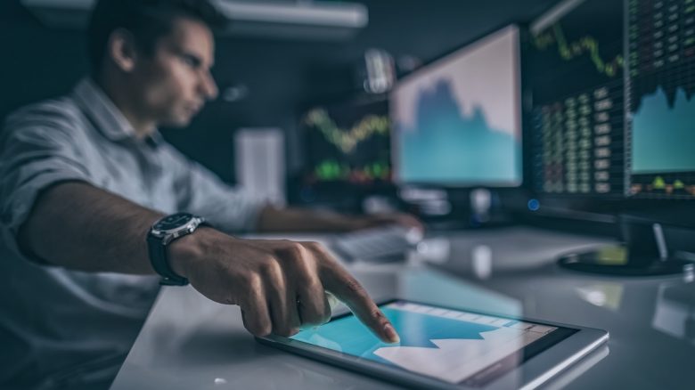 Trader / Stock Market Fluctuations