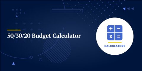 50/30/20 Budget Calculator
