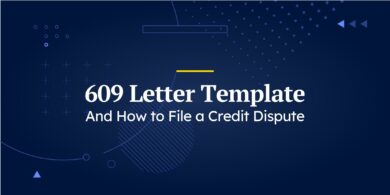 Section 609 Letter Template