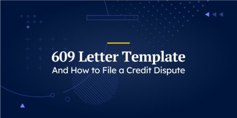 Section 609 Letter Template