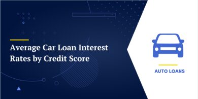 Average Car Loan Interest Rates by Credit Score