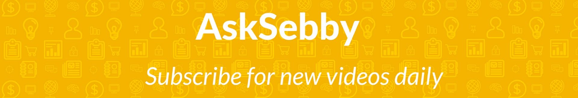 AskSebby channel banner