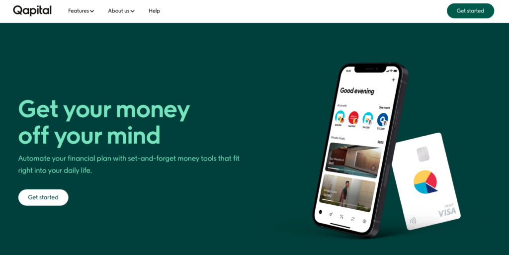 Qapital Homepage