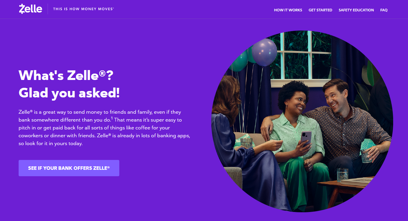Zelle - homepage