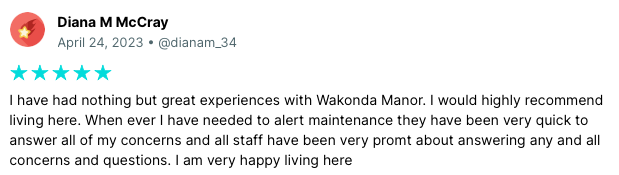 Esusu Rent Customer Service response