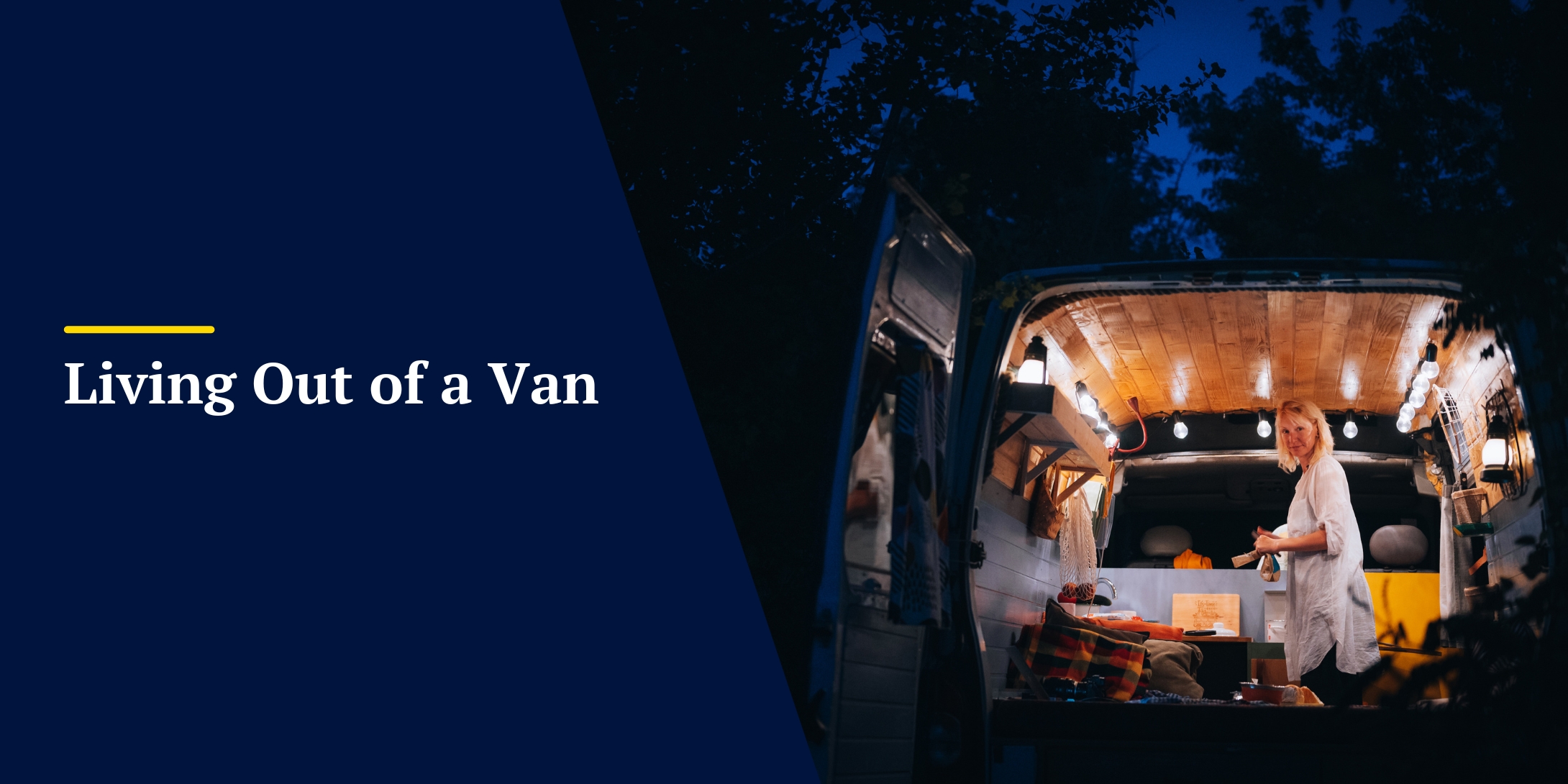 Living Out of a Van