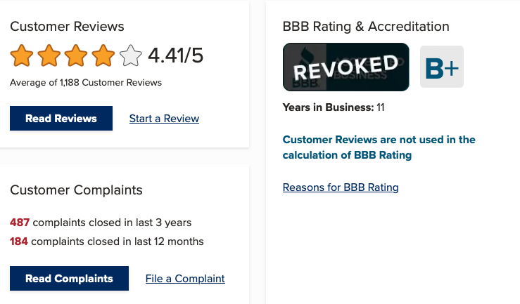 Snap Finance BBB Rating