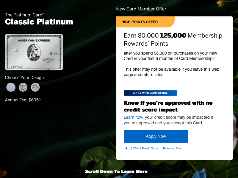 Best credit cards according to Reddit: Chase Sapphire Preferred credit card page